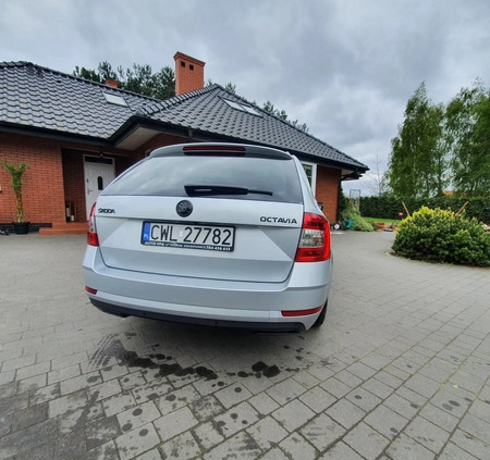 Skoda Octavia cena 74900 przebieg: 178000, rok produkcji 2019 z Węgorzyno małe 67